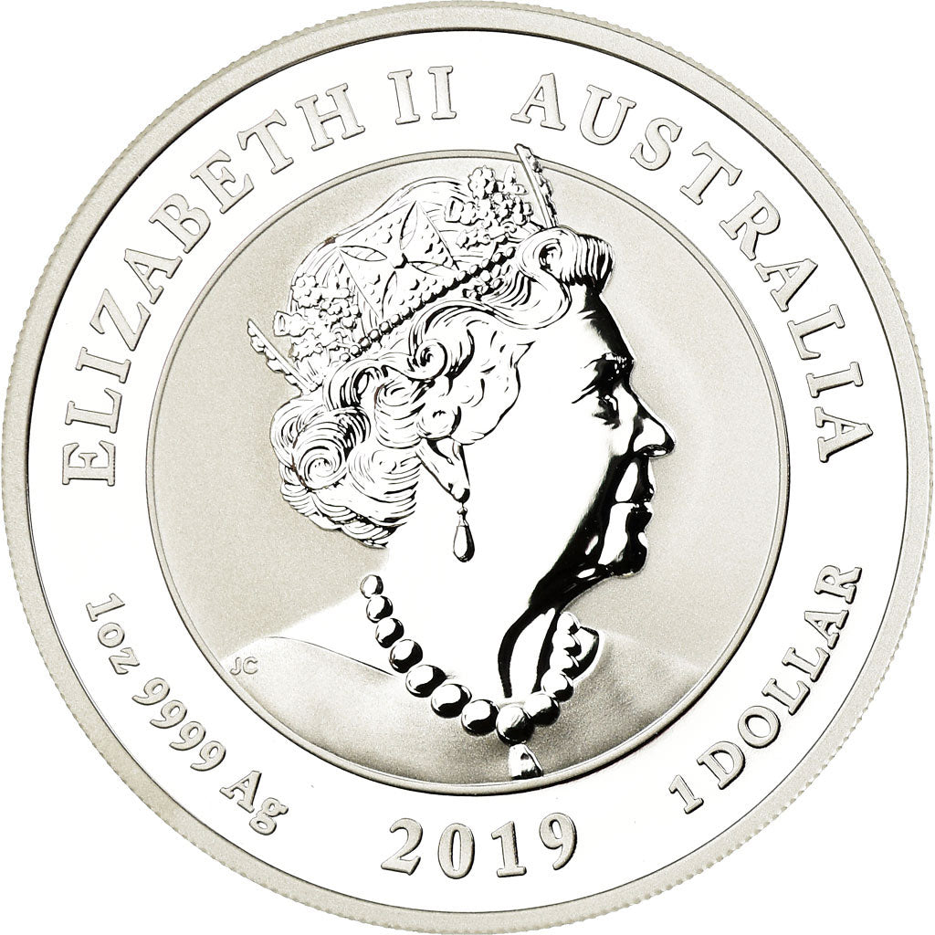 Moneta, Australia, Moon Landing, Dollar, 2019, Royal Australian Mint, Proof