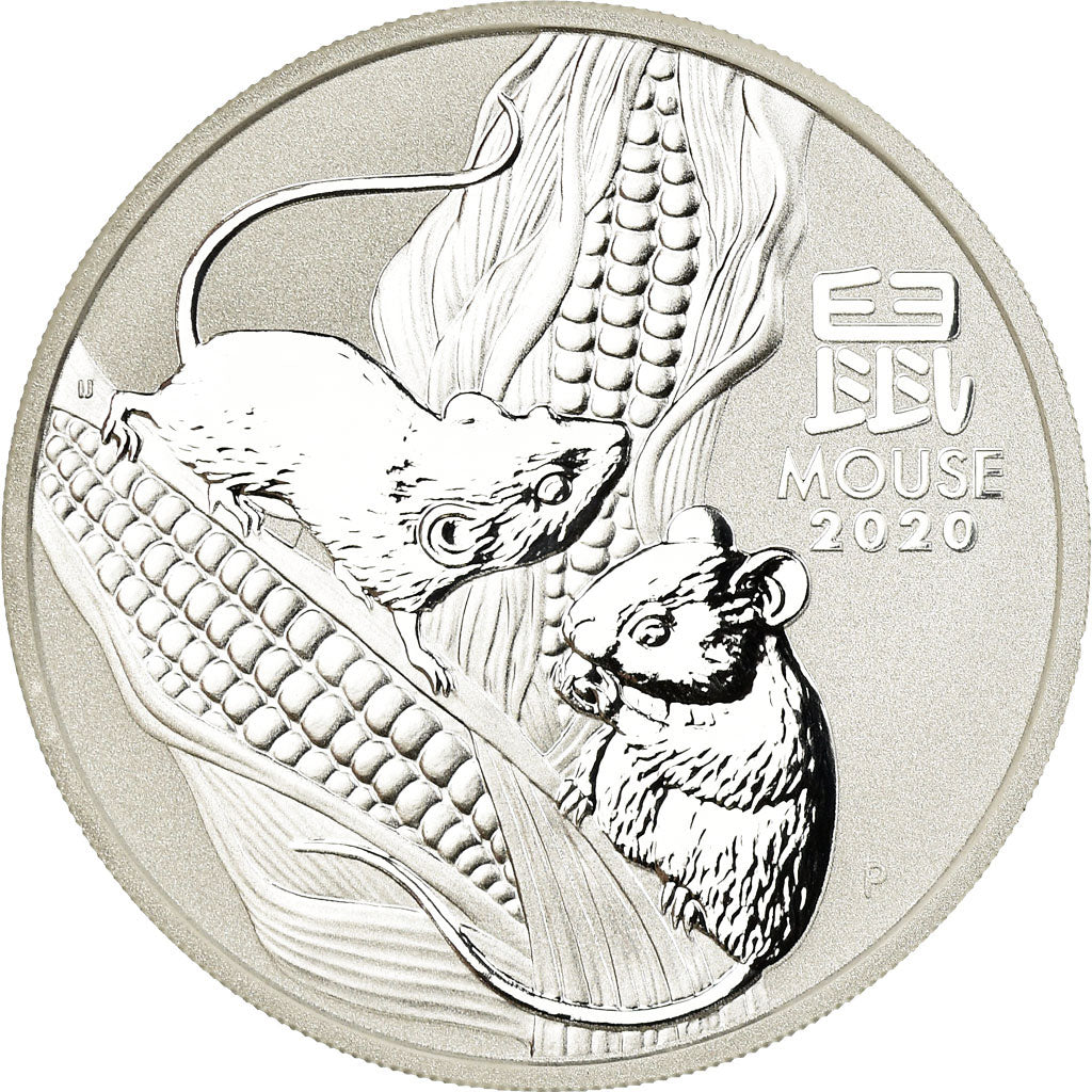 Coin, Australia, Année de la souris, Dollar, 2020, Royal Australian Mint