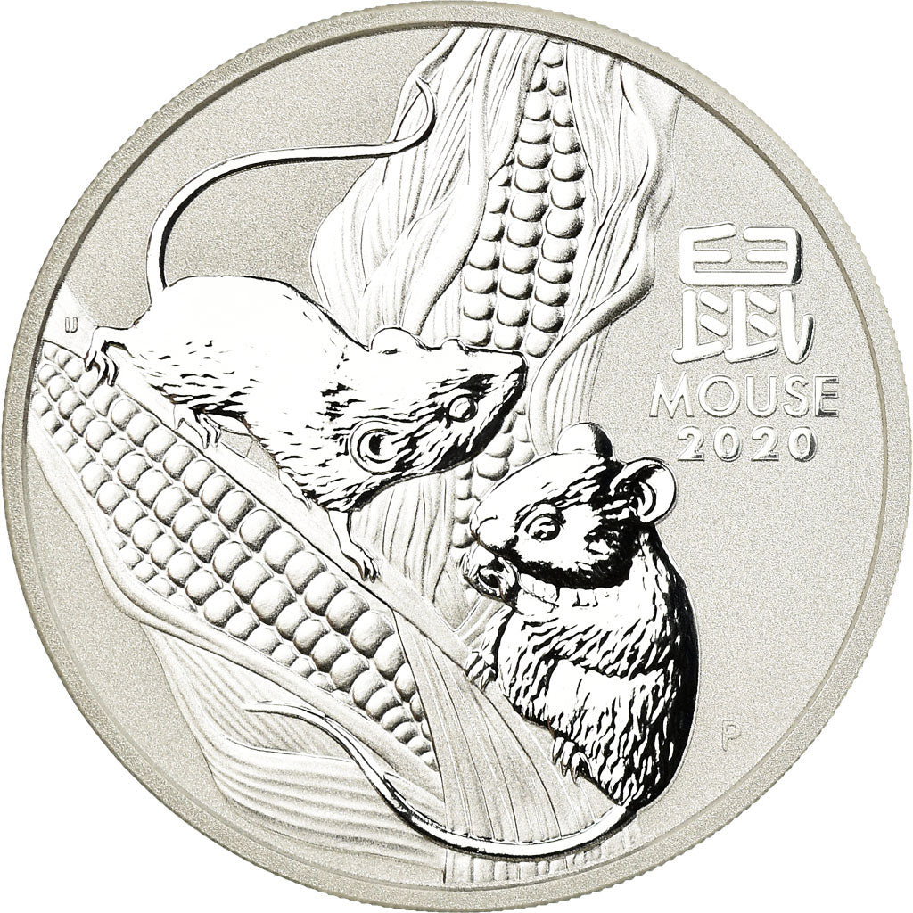 Coin, Australia, Année de la souris, Dollar, 2020, Royal Australian Mint