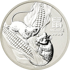 Coin, Australia, Année de la souris, Dollar, 2020, Royal Australian Mint