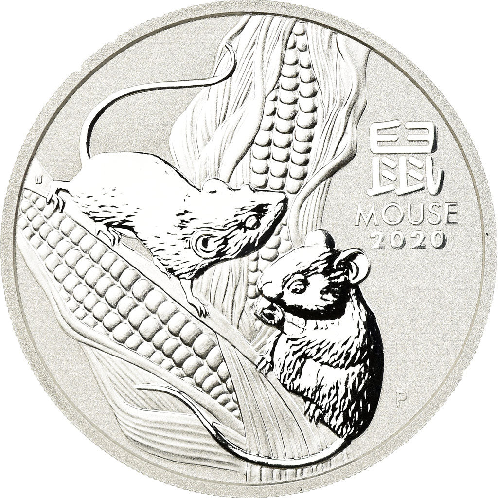 Coin, Australia, Année de la souris, Dollar, 2020, Royal Australian Mint