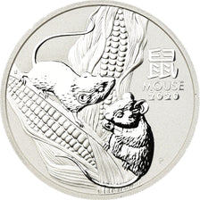 Coin, Australia, Année de la souris, Dollar, 2020, Royal Australian Mint