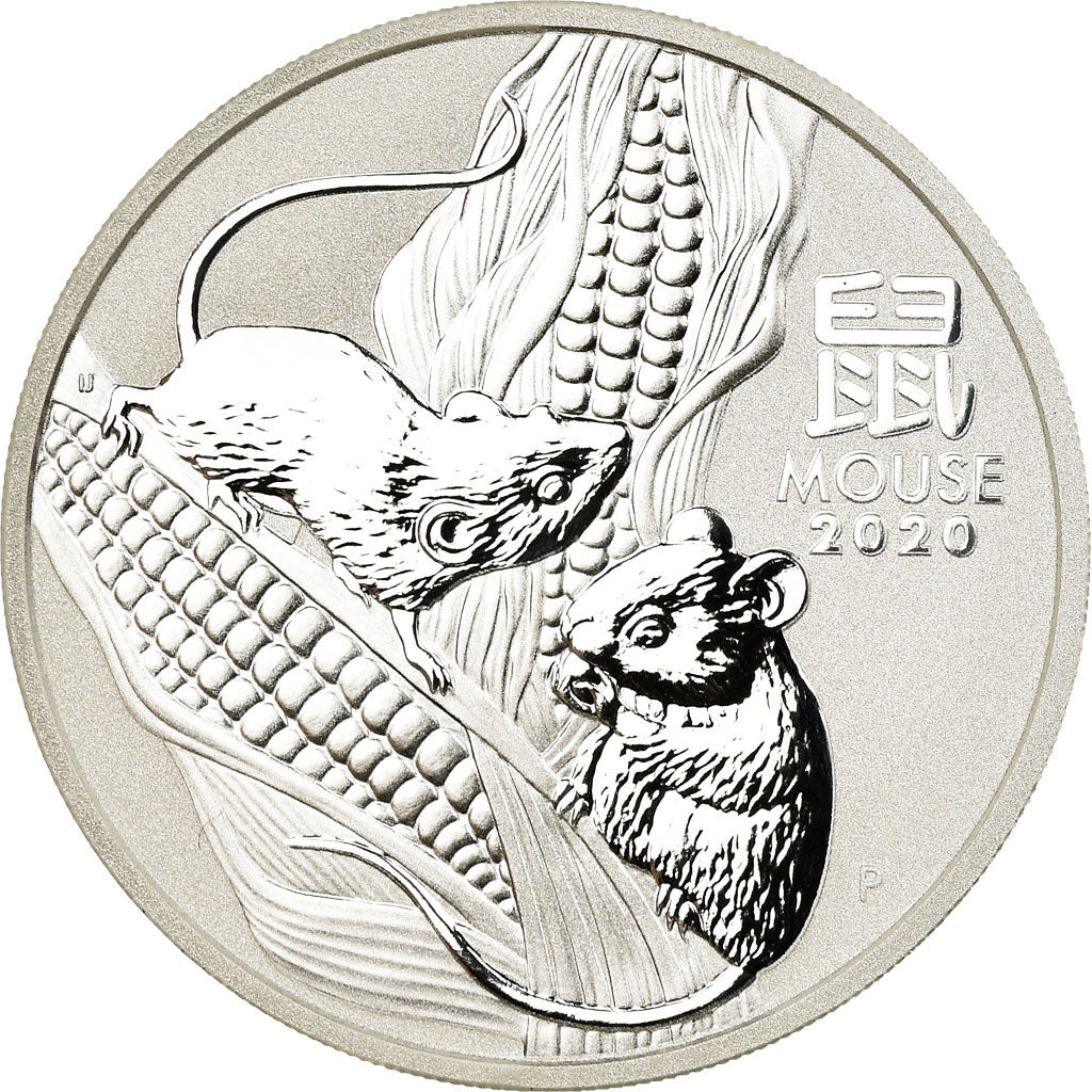Coin, Australia, Année de la souris, Dollar, 2020, Royal Australian Mint