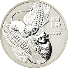 Coin, Australia, Année de la souris, Dollar, 2020, Royal Australian Mint