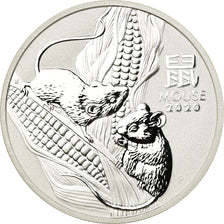 Coin, Australia, Année de la souris, Dollar, 2020, Royal Australian Mint