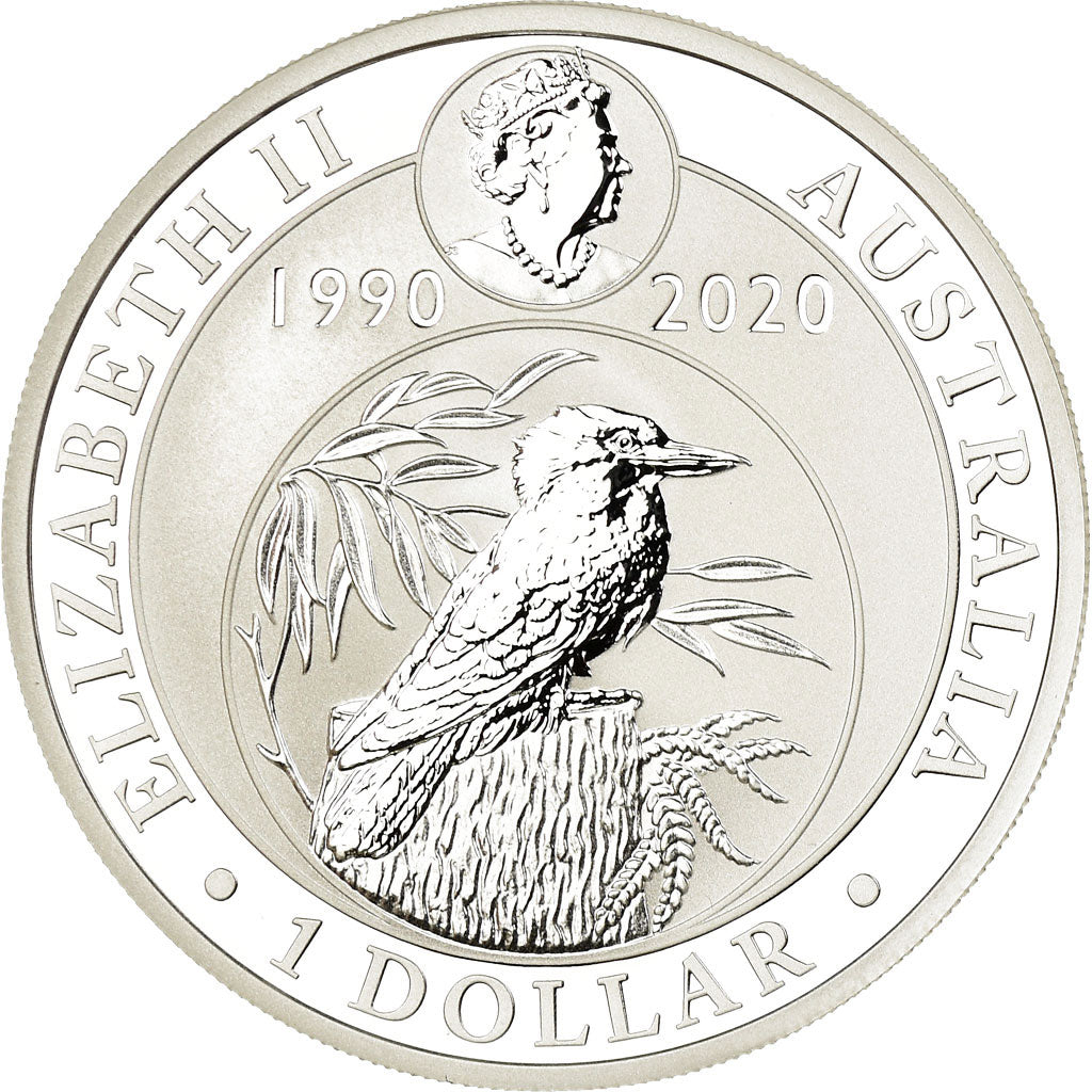 Coin, Australia, Kookaburra - 30ème anniversaire, Dollar, 2020, Royal