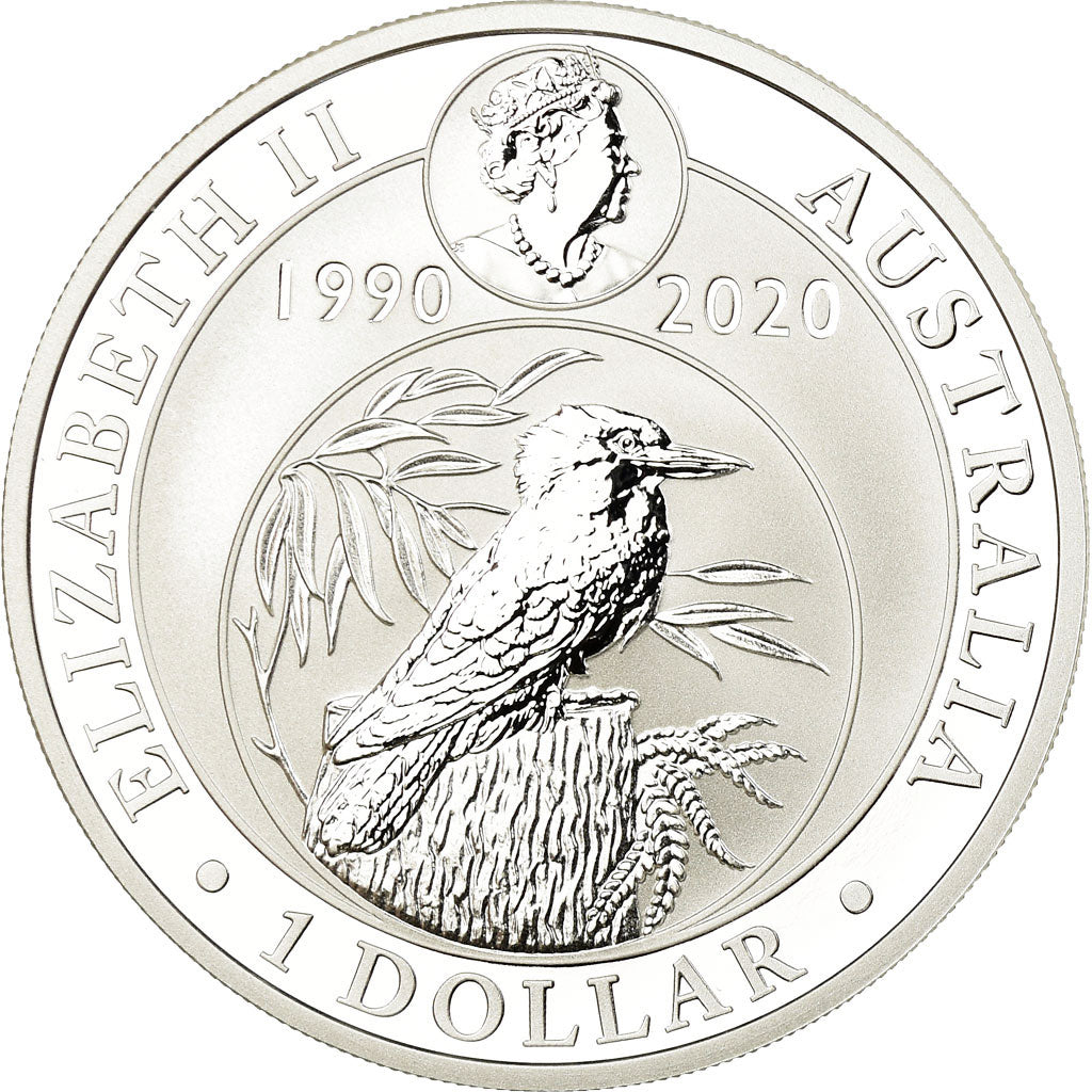 Moneda, Australia, Kookaburra - 30ème anniversaire, Dollar, 2020, Royal