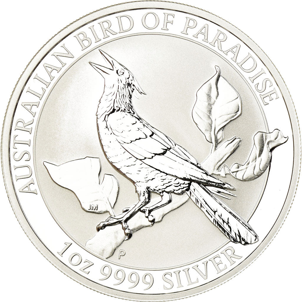 Moneta, Australia, Oiseau du Paradis, Dollar, 2019, Royal Australian Mint