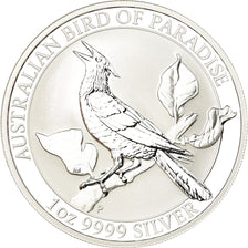 Moneta, Australia, Oiseau du Paradis, Dollar, 2019, Royal Australian Mint