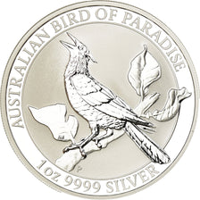 Münze, Australien, Oiseau du Paradis, Dollar, 2019, Royal Australian Mint