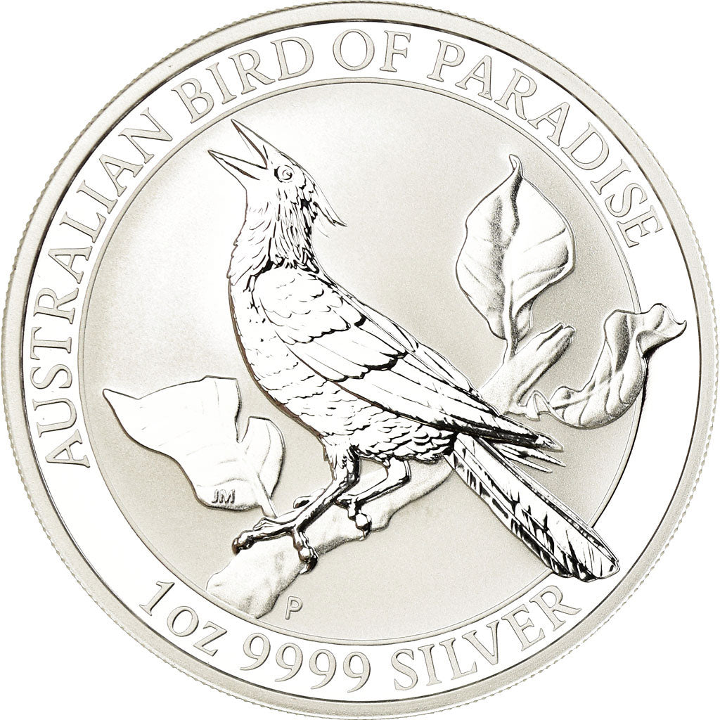 Moneta, Australia, Oiseau du Paradis, Dollar, 2019, Royal Australian Mint