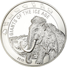 Coin, Ghana, Géants de l'Age de Glace - Mamouth, 5 Cedis, 2019, Proof