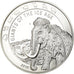 Coin, Ghana, Géants de l'Age de Glace - Mamouth, 5 Cedis, 2019, Proof