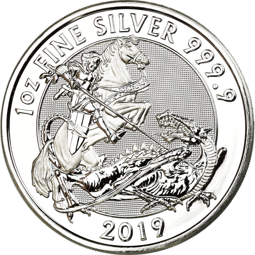 Moneta, Gran Bretagna, Silver Valiant, 2 Pounds, 2019, Proof, FDC, Argento