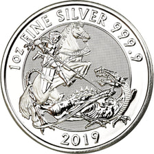 Moneta, Gran Bretagna, Silver Valiant, 2 Pounds, 2019, Proof, FDC, Argento