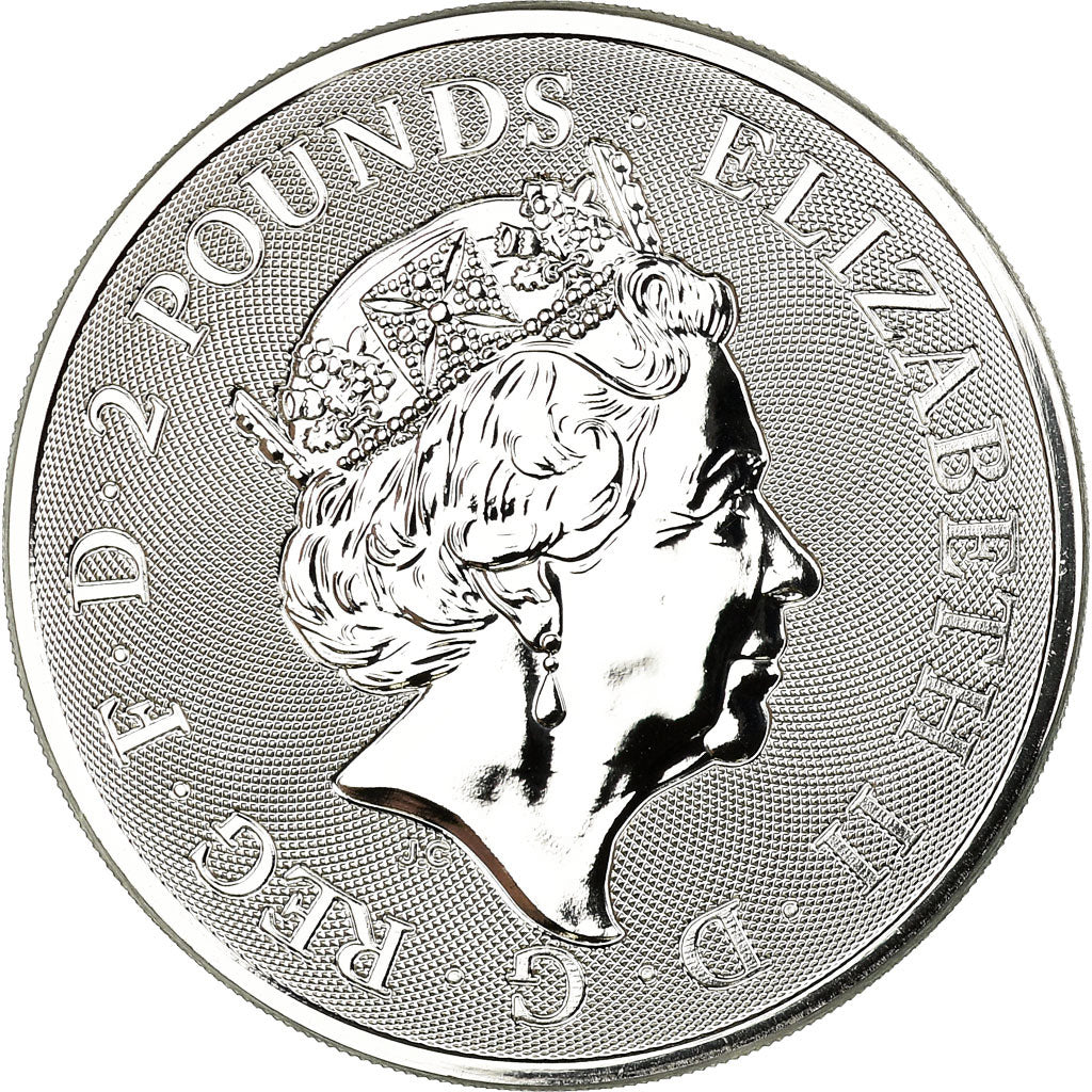 Moneta, Gran Bretagna, Silver Valiant, 2 Pounds, 2019, Proof, FDC, Argento