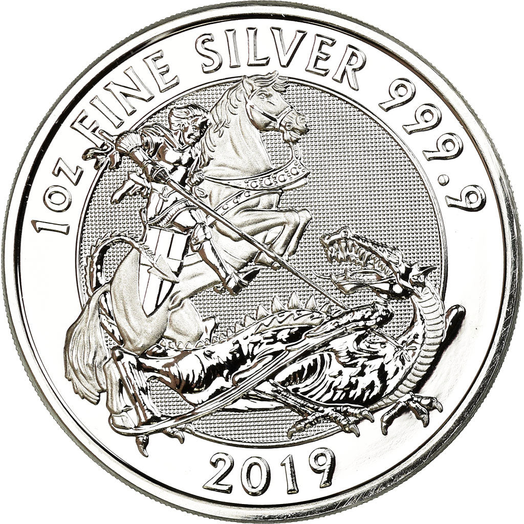 Moneta, Gran Bretagna, Silver Valiant, 2 Pounds, 2019, Proof, FDC, Argento