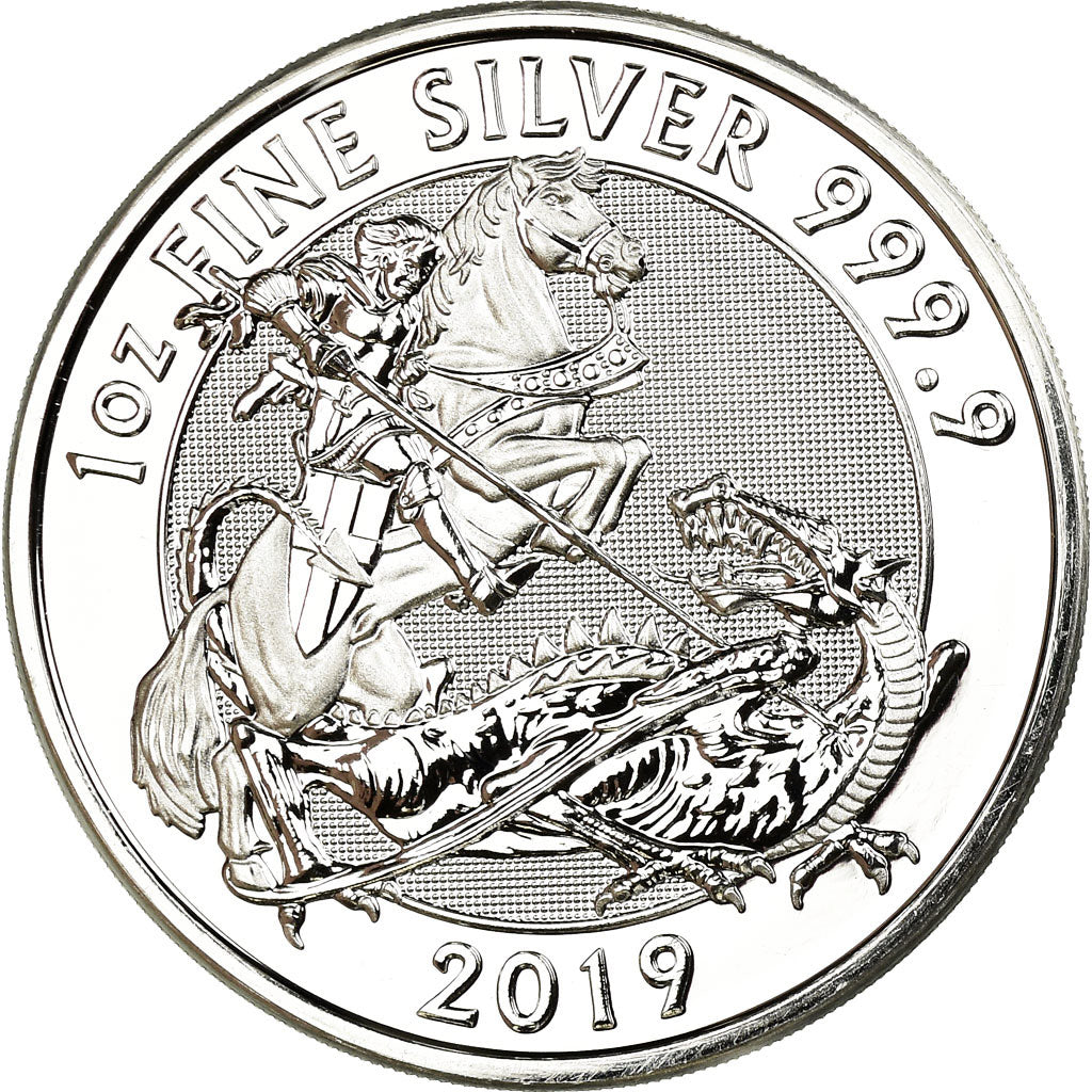 Moneta, Gran Bretagna, Silver Valiant, 2 Pounds, 2019, Proof, FDC, Argento