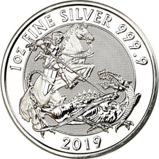 Moneta, Gran Bretagna, Silver Valiant, 2 Pounds, 2019, Proof, FDC, Argento