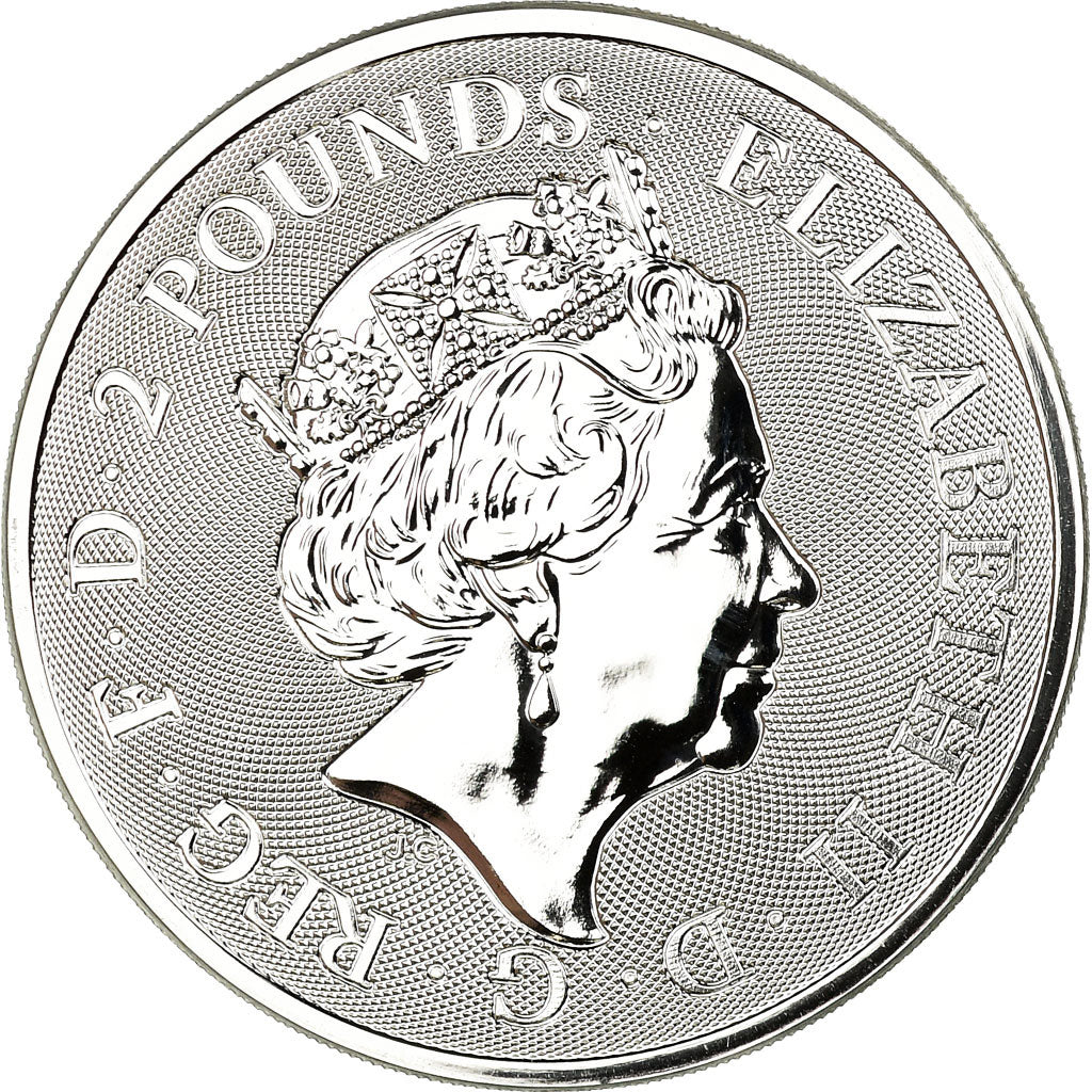 Moneta, Gran Bretagna, Silver Valiant, 2 Pounds, 2019, Proof, FDC, Argento