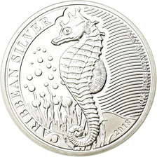 Münze, Barbados, Hippocampe, Dollar, 2018, Franklin Mint, Proof, STGL, Silber