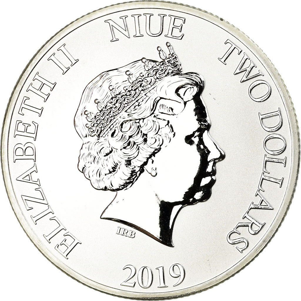 Moneta, Niue, Star Wars - Clone Trooper, 2 Dollars, 2019, Proof, MS(65-70)