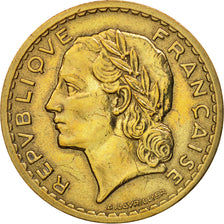 Francia, Lavrillier, 5 Francs, 1946, BB, Alluminio-bronzo, KM:888a.2, Gadoury...