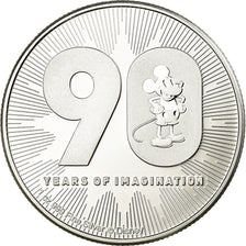 Moneta, Niue, 90ème anniversaire de Mickey Mouse, 2 Dollars, 2018, Proof, FDC