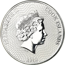 Münze, Cookinseln, Silver Star, Dollar, 2019, Franklin Mint, Proof, STGL