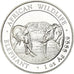 Coin, Somalia, Elephant, 100 Shillings, 2020, Proof, MS(65-70), Silver, KM:New