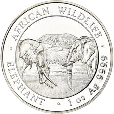 Moneda, Somalia, Elephant, 100 Shillings, 2020, Proof, FDC, Plata, KM:New