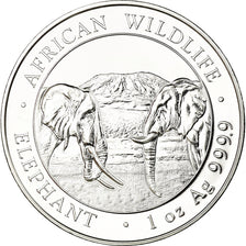 Coin, Somalia, Elephant, 100 Shillings, 2020, Proof, MS(65-70), Silver, KM:New
