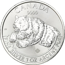 Coin, Canada, Grizzly, 5 Dollars, 2019, Royal Canadian Mint, Proof, MS(65-70)
