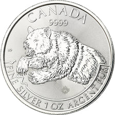 Coin, Canada, Grizzly, 5 Dollars, 2019, Royal Canadian Mint, Proof, MS(65-70)