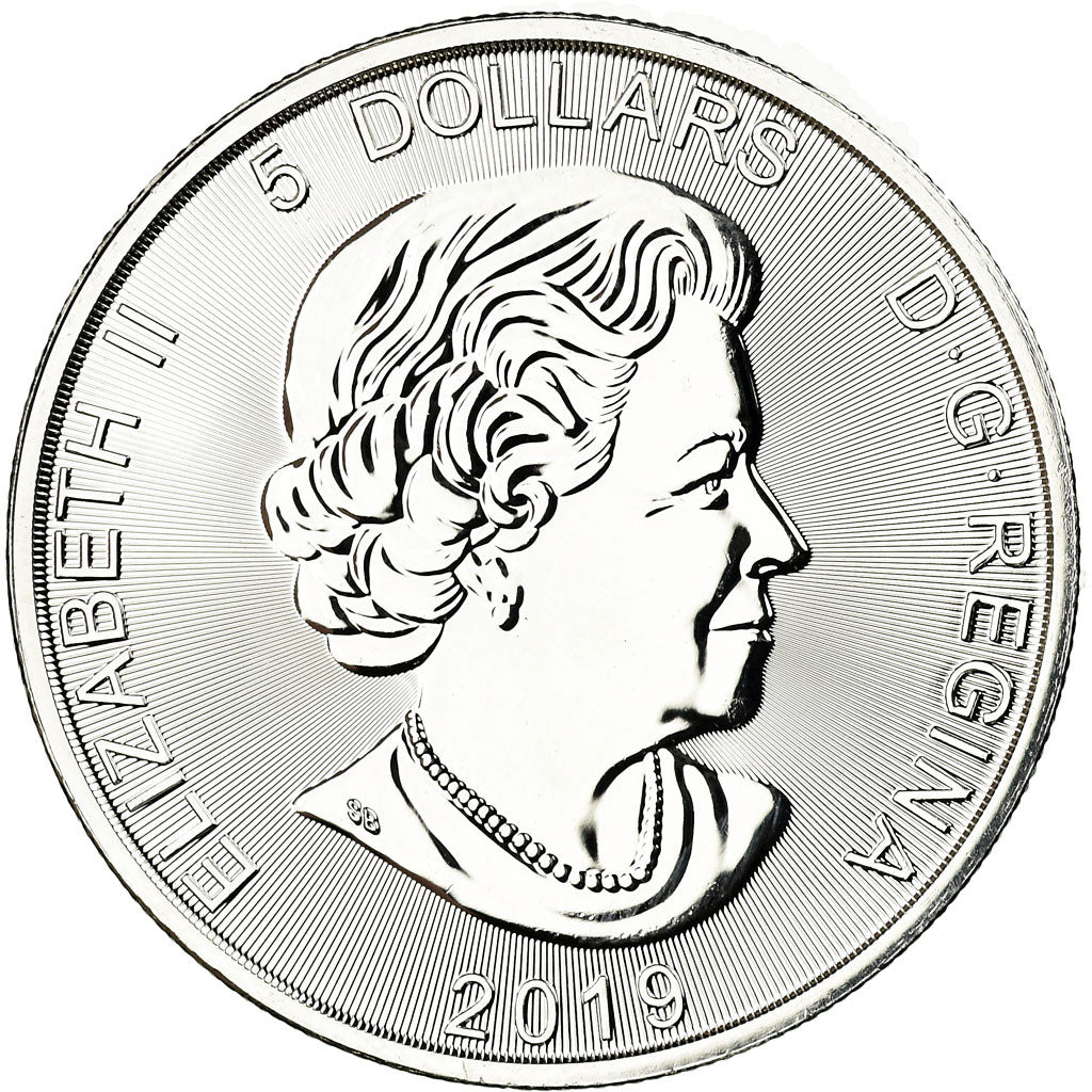 Moneda, Canadá, Grizzly, 5 Dollars, 2019, Royal Canadian Mint, Proof, FDC