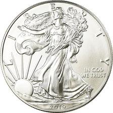 Coin, United States, Liberty Walking, Dollar, 2019, U.S. Mint, MS(65-70), Silver