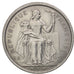 French Polynesia, 2 Francs, 1975, Paris, EF(40-45), Aluminum, KM:10