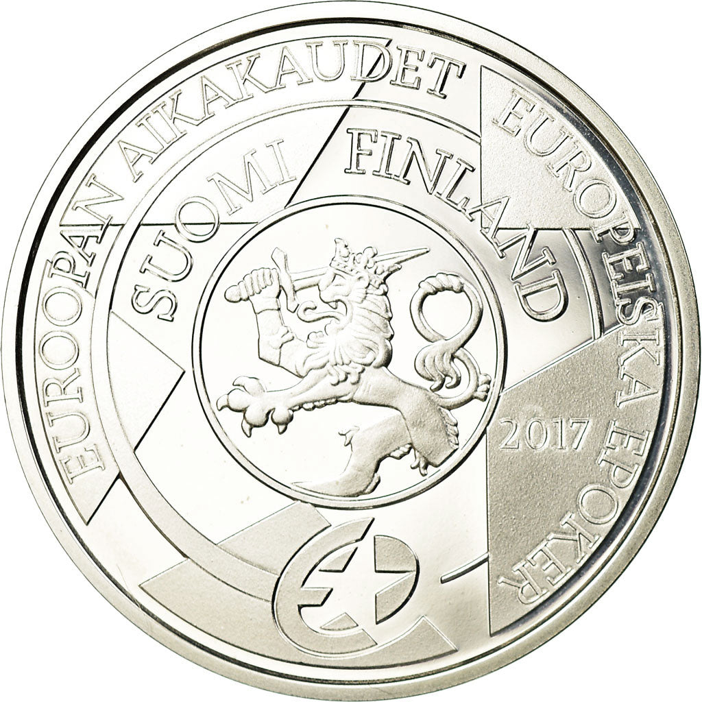 Finland, 10 Euro, L'ère du fer et du verre, 2017, Proof, MS(65-70), Silver