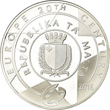 Malta, 10 Euro, Antonio Sciortino, 2016, Proof, MS(65-70), Prata, KM:158