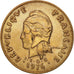 French Polynesia, 100 Francs, 1976, Paris, EF(40-45), Nickel-Bronze, KM:14
