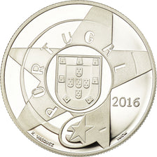 Portogallo, 5 Euro, Le Modernisme, 2016, Proof, FDC, Argento