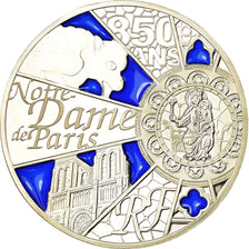 Francia, 10 Euro, Paris - Notre Dame, 2013, Proof, FDC, Plata