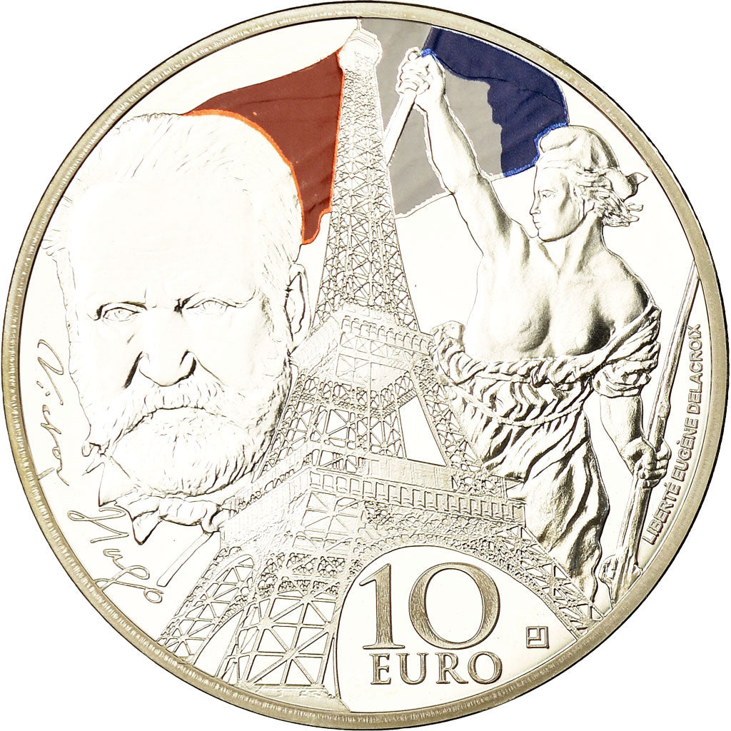 France, Monnaie de Paris, 10 Euro, Europa, 2017, MS(65-70), Silver