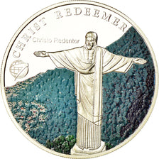 Coin, Mongolia, Christ Rédempteur, 500 Tugrik, 2008, MS(65-70), Silver, KM:228