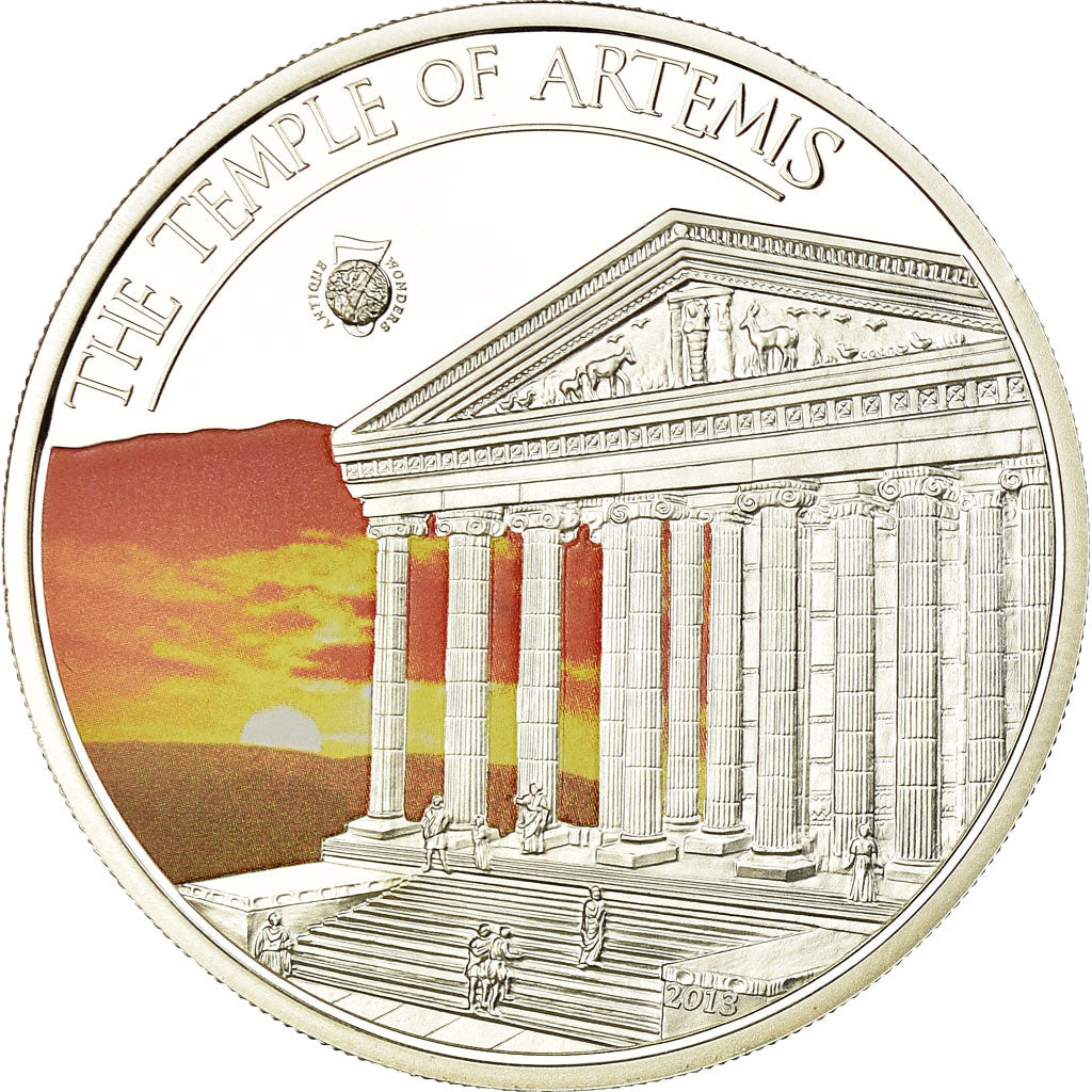 Münze, Palau, Le temple d'Artémis, 5 Dollars, 2013, Proof, STGL, Silber