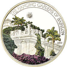 Moneta, Palau, Les jardins suspendus de Babylone, 5 Dollars, 2013, Proof, FDC