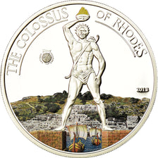 Coin, Palau, Le colosse de Rhodes, 5 Dollars, 2013, Proof, MS(65-70), Silver