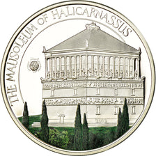 Moneta, Palau, Le mausolée d'Halicarnasse, 5 Dollars, 2013, Proof, FDC, Argento
