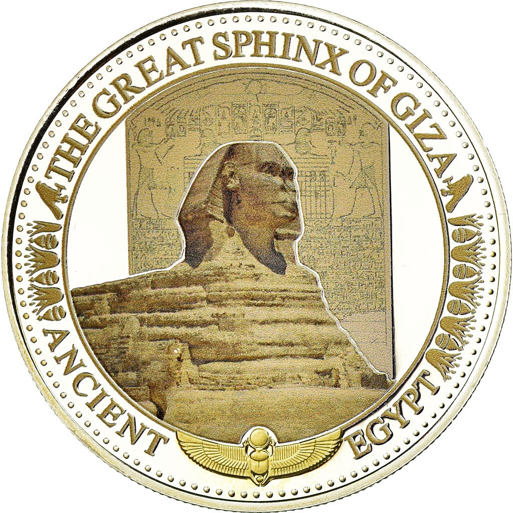 Moneta, Wyspy Salomona, Le Sphinx de Gizeh, 2 Dollars, 2015, Proof, MS(65-70)