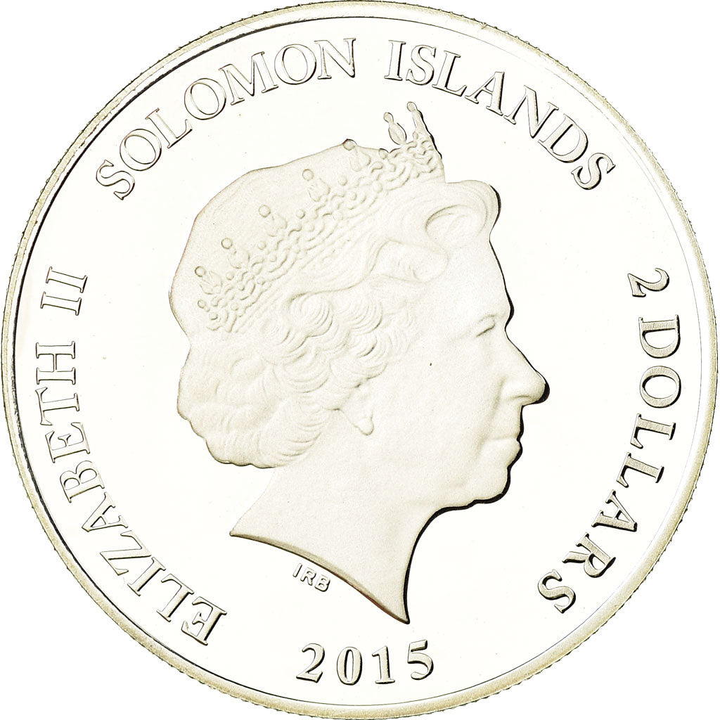 Moneta, Wyspy Salomona, Le Sphinx de Gizeh, 2 Dollars, 2015, Proof, MS(65-70)